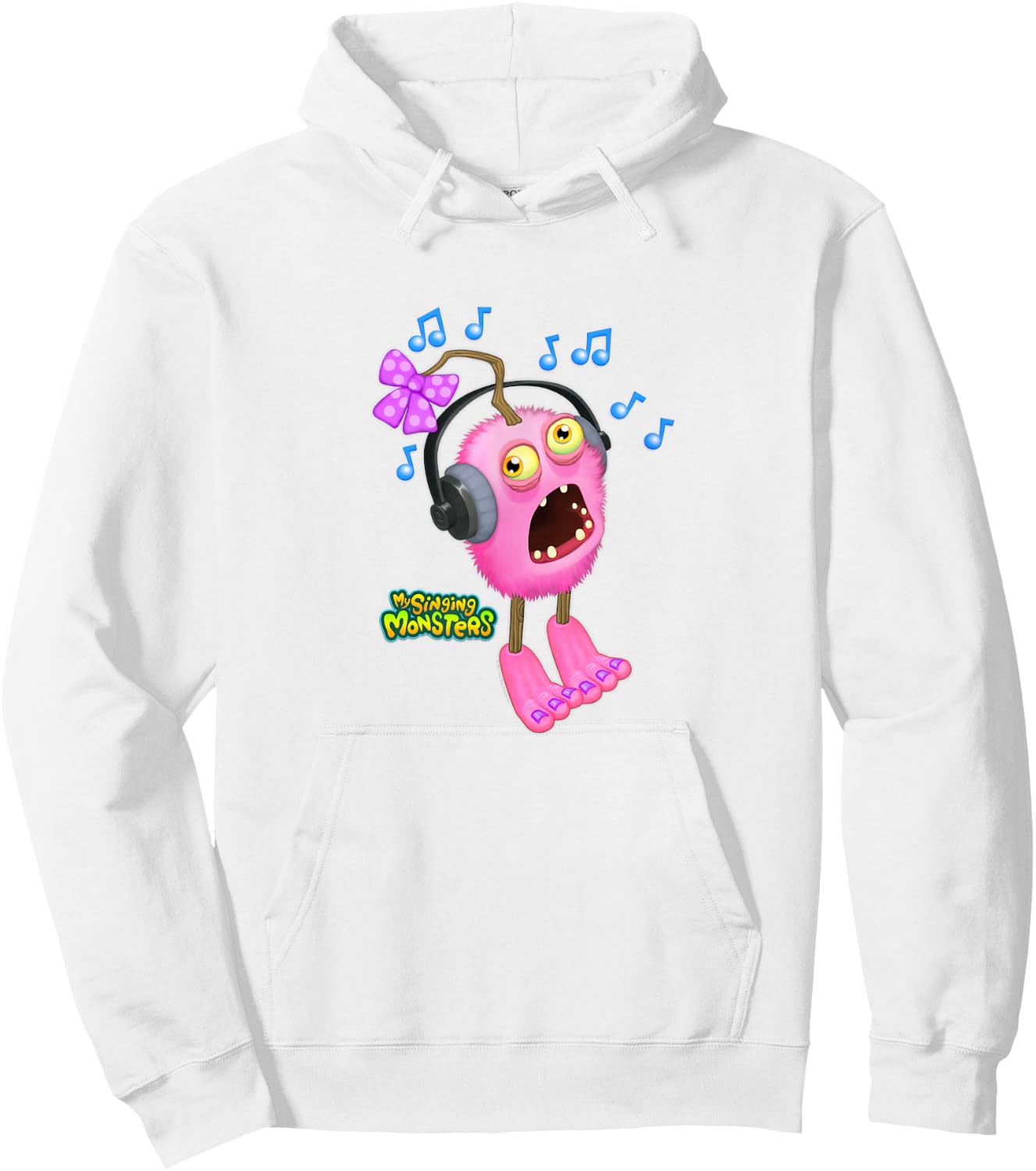 My Singing Monsters: Rare Furcorn Hoodie - Hoodie | White