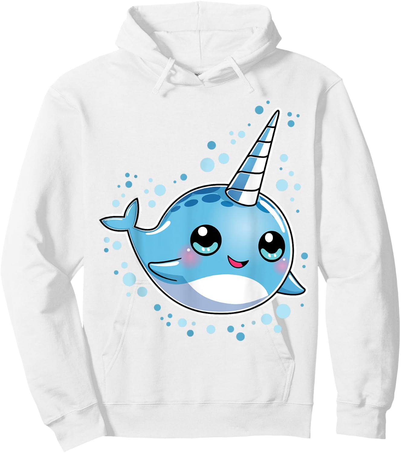 Narwhal Unicorn Of The Sea T shirt Girls Kids Women Gifts Hoodie - Hoodie | White