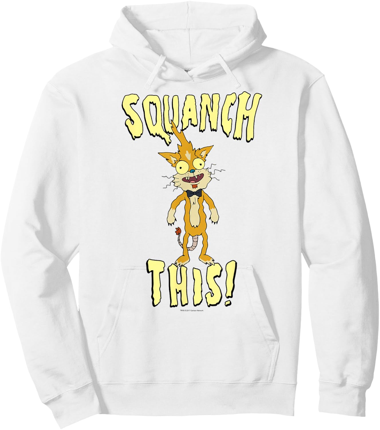 Rick and Morty Squanch This Hoodie - Hoodie | White