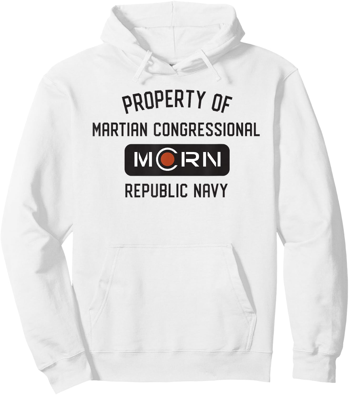The Expanse Property of MCRN Hoodie - Hoodie | White