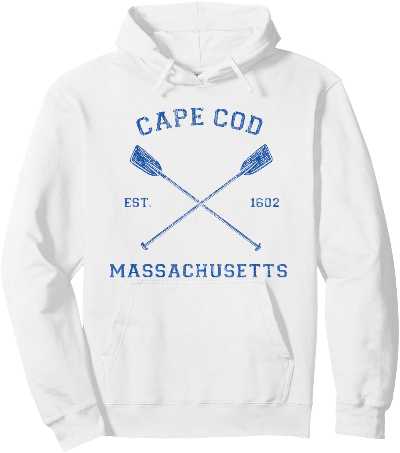 Vintage Cape Cod Vacation Hoodie - Hoodie | White