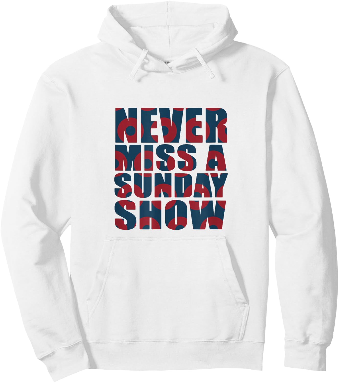 Never Miss a Sunday Show Jamband Lot Donuts Hoodie - Hoodie | White