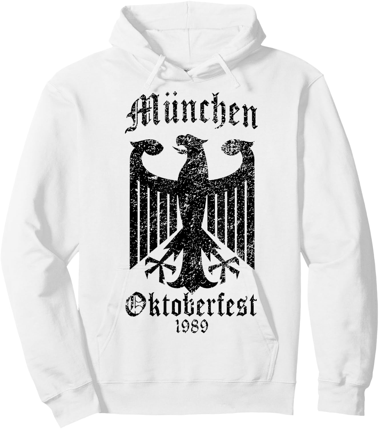 Munich Oktoberfest 1989 Commemorative Hoodie - Hoodie | White