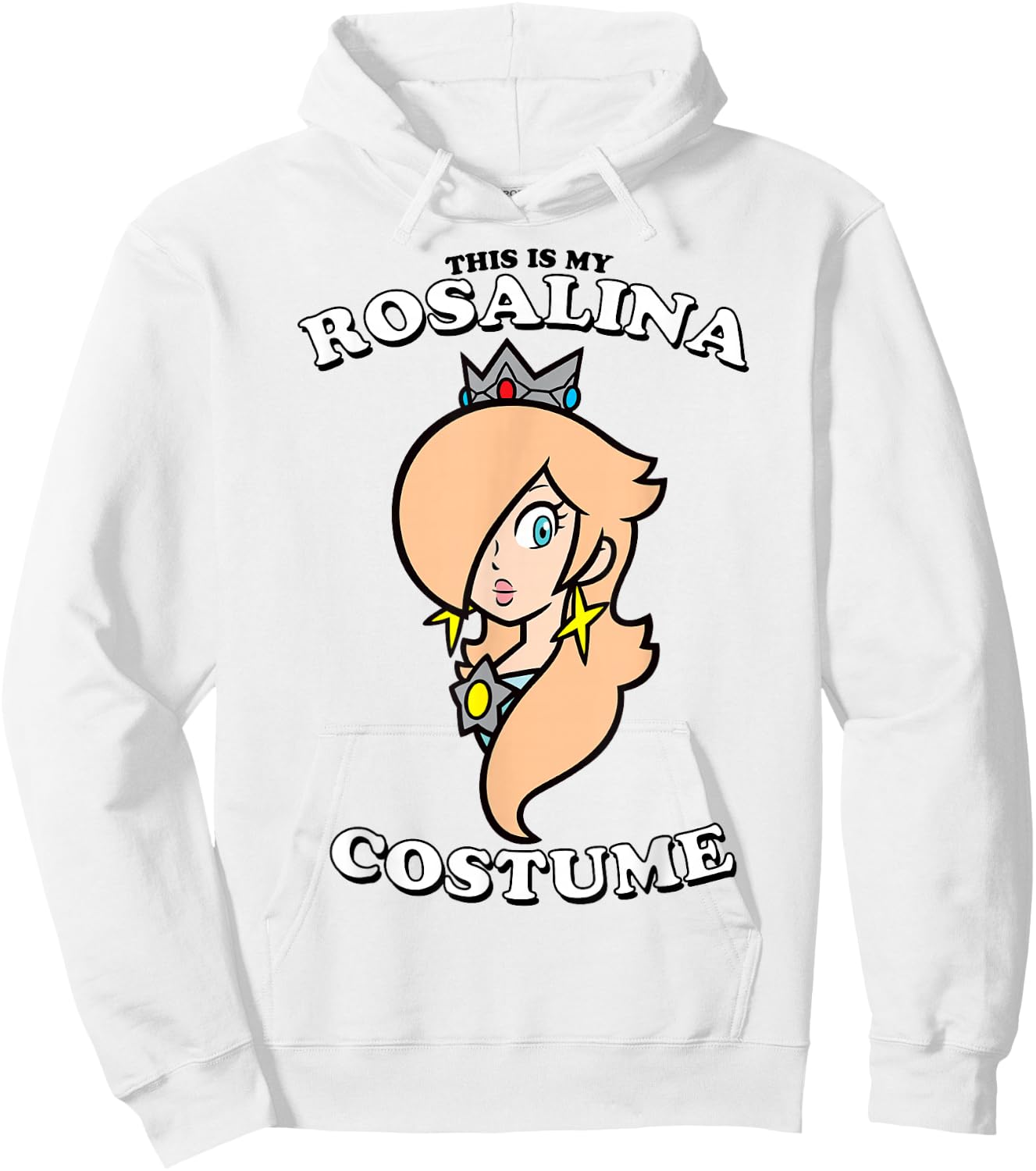 Super Mario Halloween This Is My Rosalina Costume Hoodie - Hoodie | White