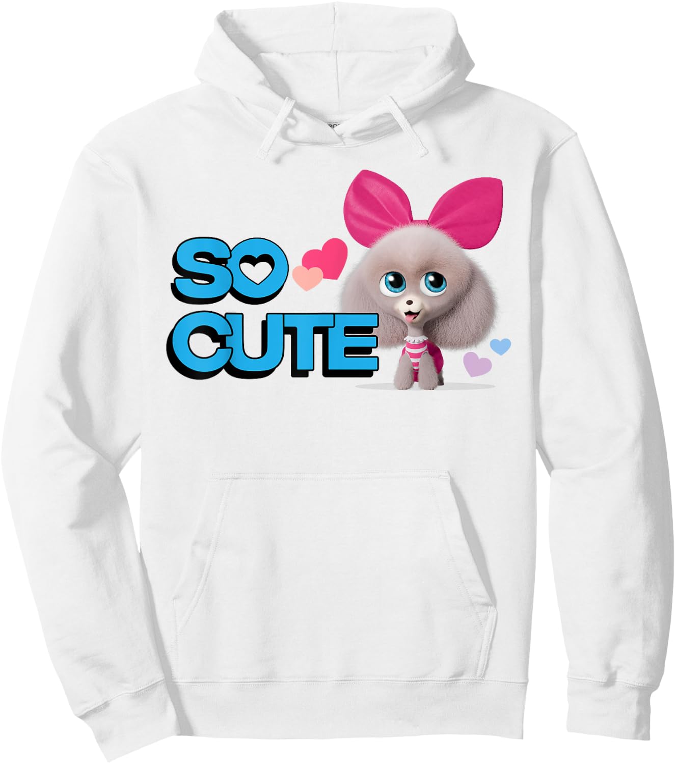 The Secret Life of Pets 2 So Cute Princess Hoodie - Hoodie | White