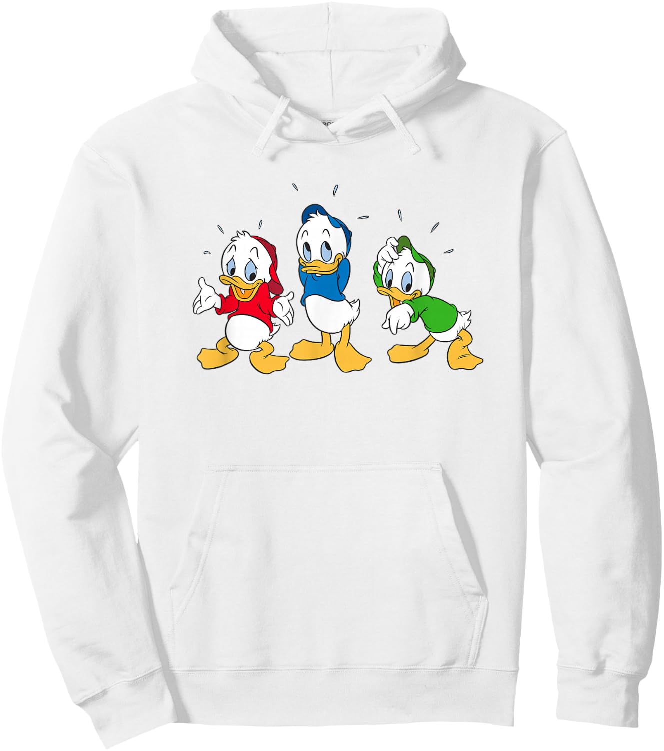 Disney Huey, Dewey, and Louie Hoodie - Hoodie | White