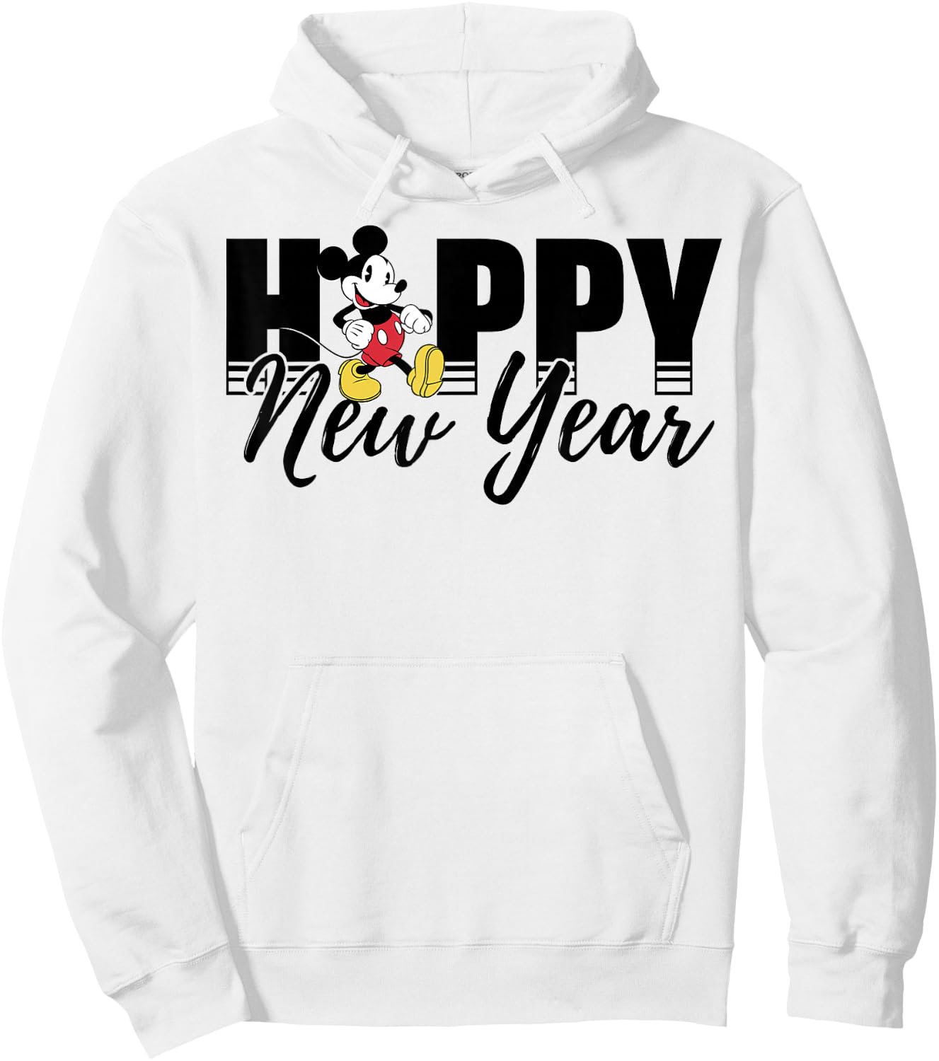 Disney New Year's Mickey Mouse Happy New Year Hoodie - Hoodie | White