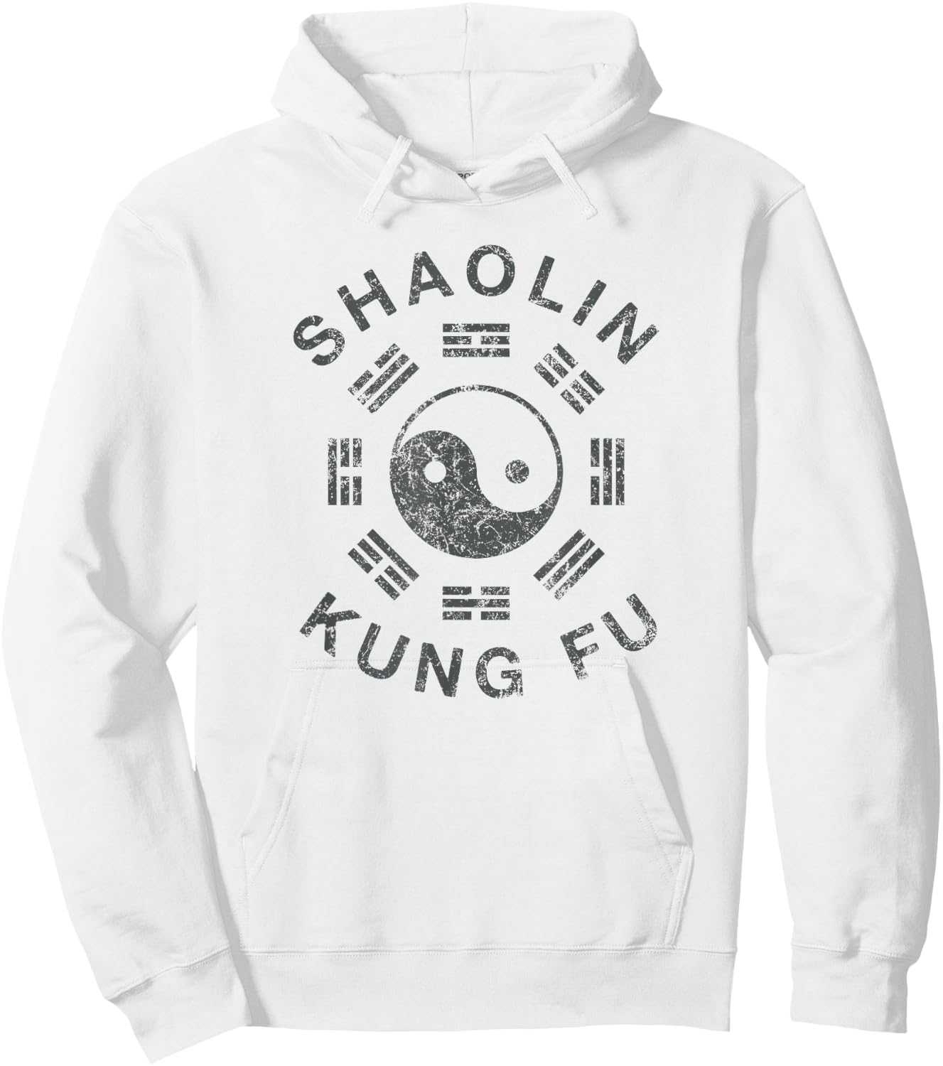 Shaolin Kung Fu Martial Arts Training Hoodie - Hoodie | White