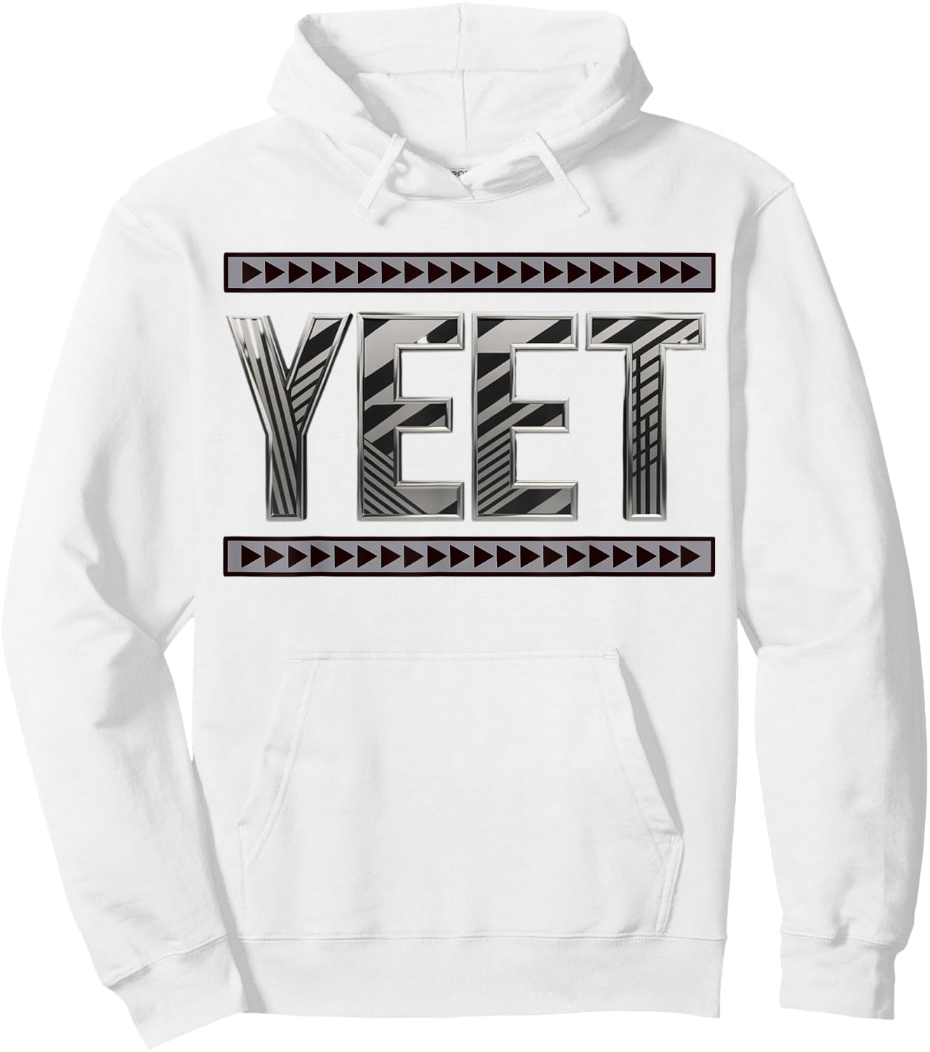 Vintage Yeet Shirt Apparel Saying Funny Just Yeet It Hoodie - Hoodie | White