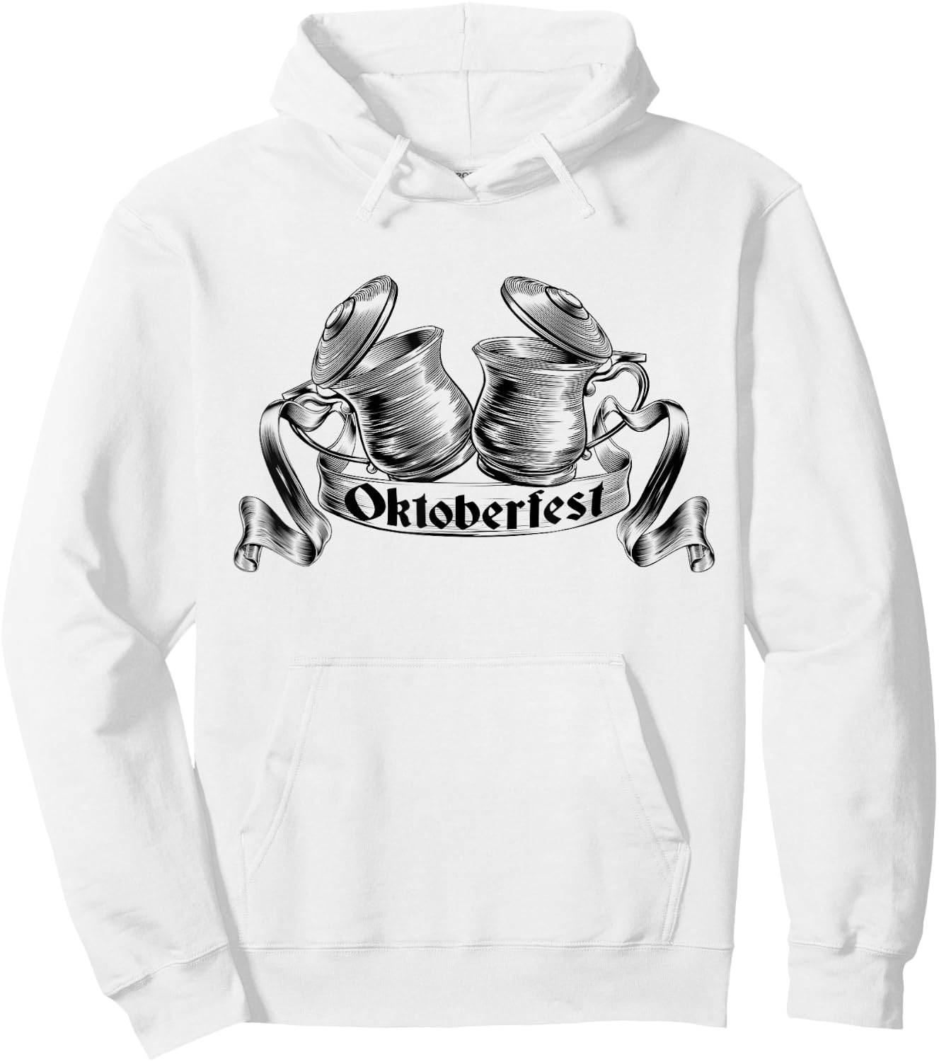 Vintage Oktoberfest Drinking Germany Beer Oktoberfest Hoodie - Hoodie | White