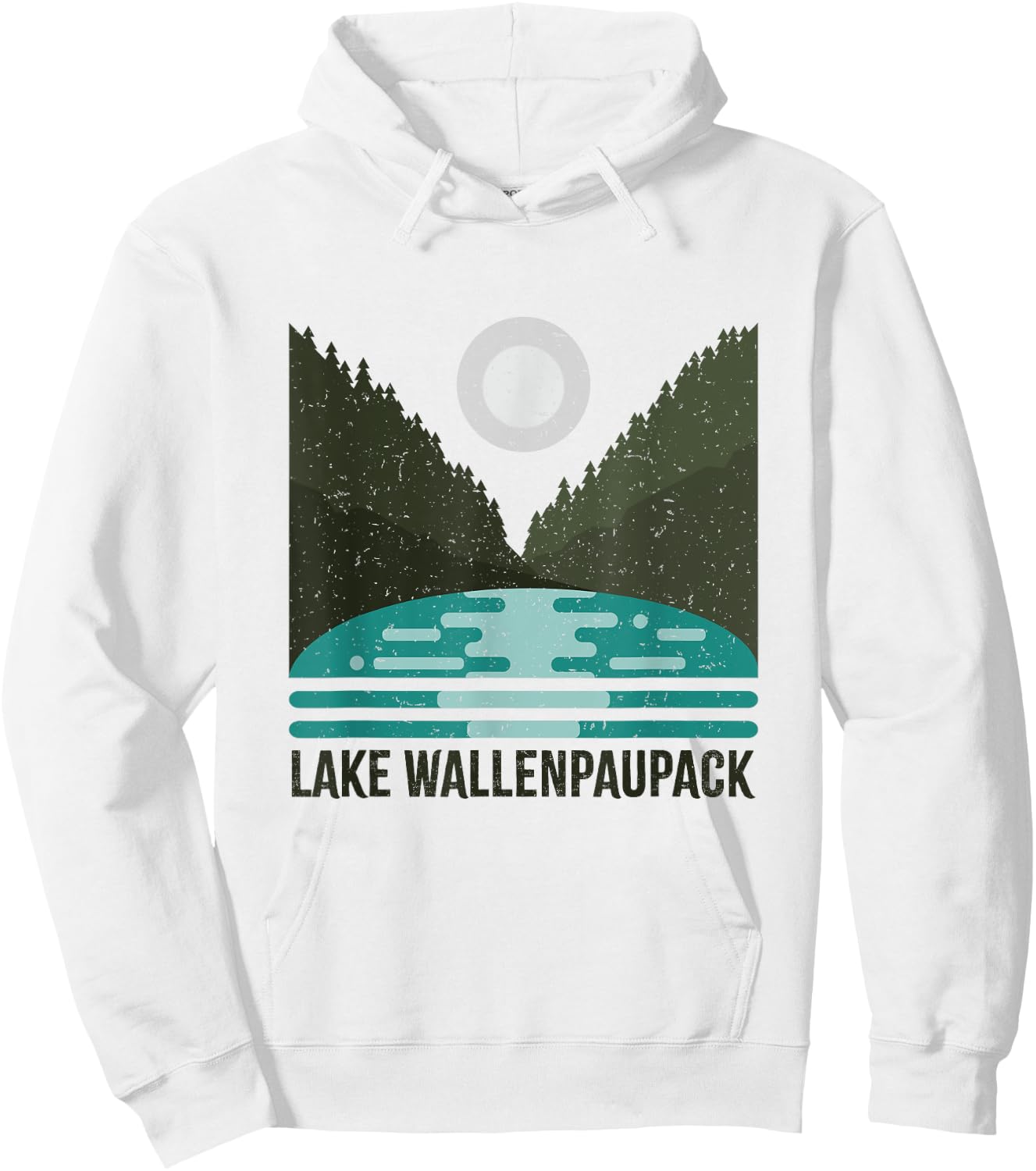 Pennsylvania | Lake Wallenpaupack PA Shirt Hoodie - Hoodie | White