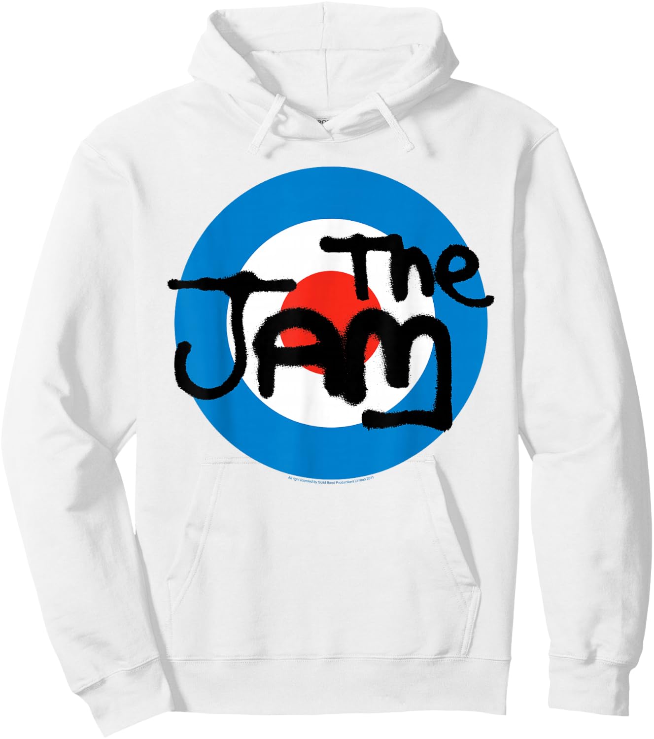 The Jam Official Spray Logo Target Hoodie - Hoodie | White