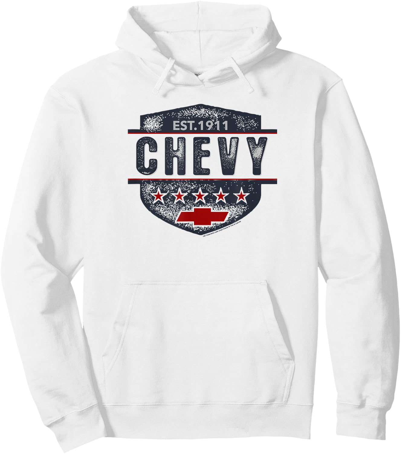 Chevy | Classic Look style 30679 Hoodie - Hoodie | White
