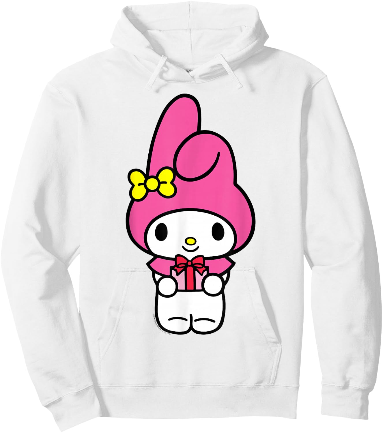 My Melody Front and Back Shirt Hoodie - Hoodie | White