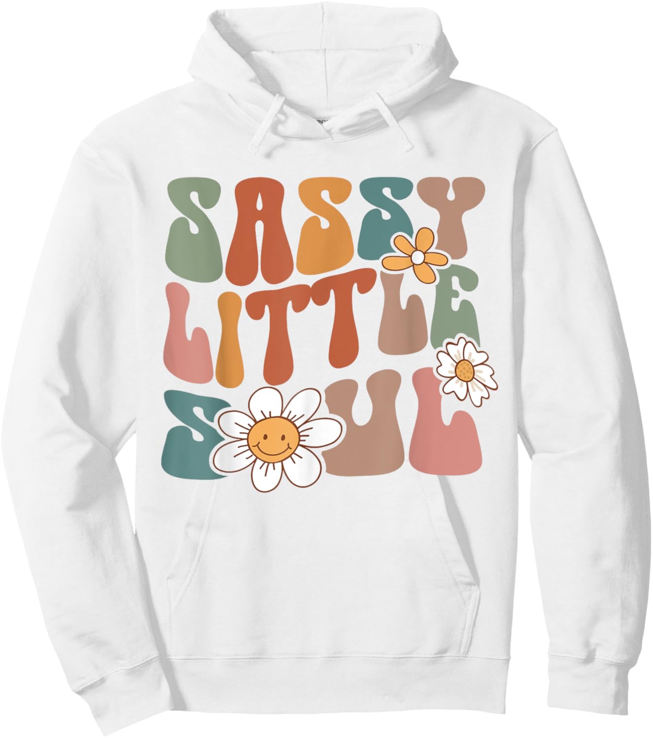 Sassy Kids Soul Little Baby Girl Sassy Child Cute Toddler Hoodie - Hoodie | White