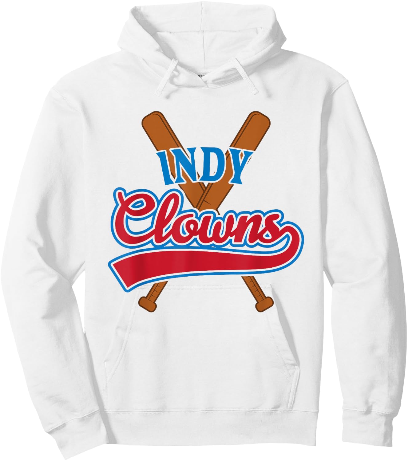 Indianapolis Clowns Retro Indy Baseball Fan Gift Hoodie - Hoodie | White