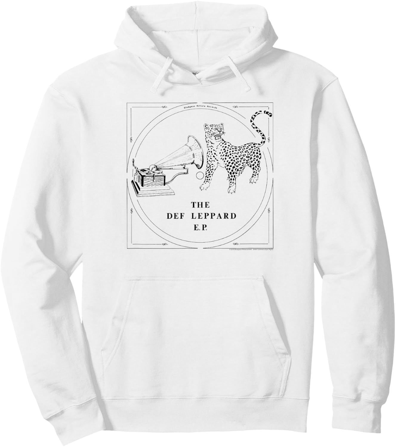 Def Leppard - E.P. Hoodie - Hoodie | White