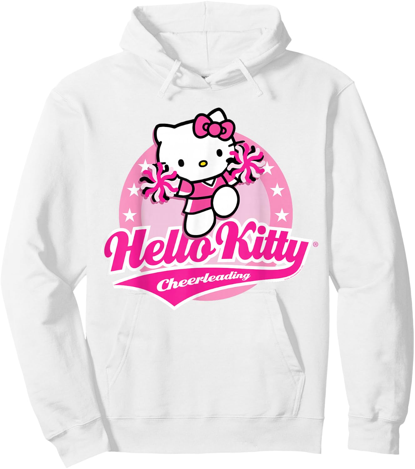 Hello Kitty Cheerleading Cheerleader Shirt Hoodie - Hoodie | White