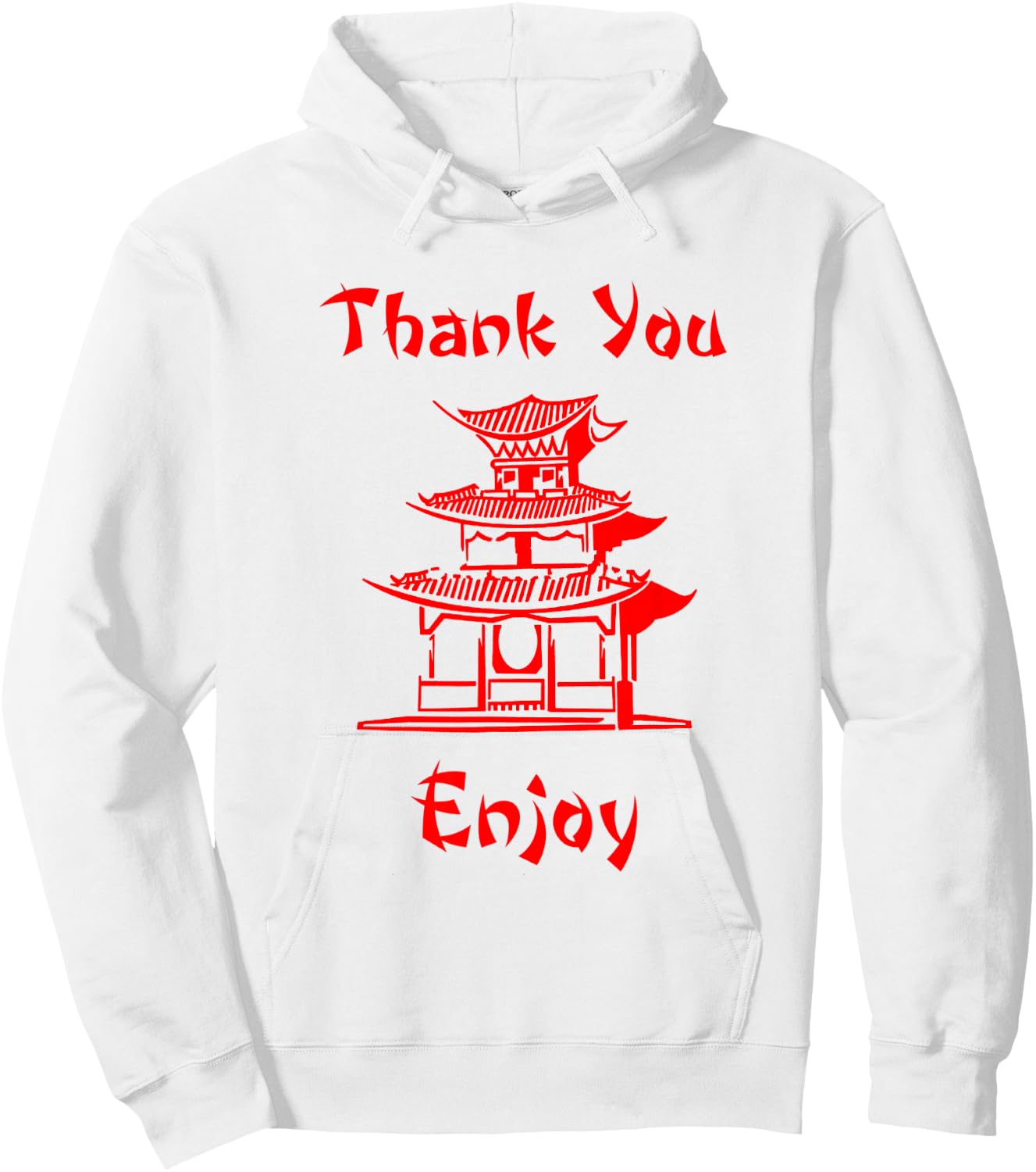 Chinese Take Out Shirt Hoodie - Hoodie | White