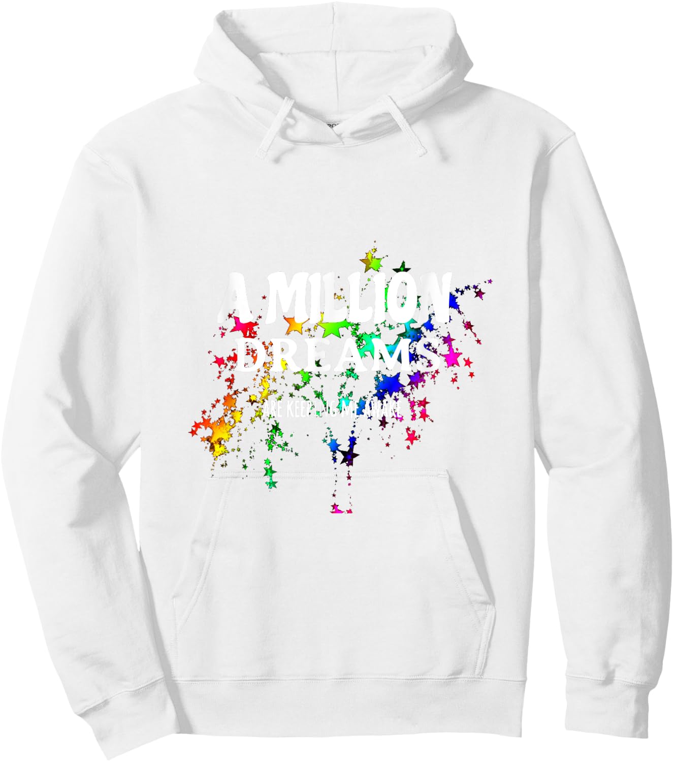 A Million Dreams Are Keeping Me Awake Hoodie - Hoodie | White