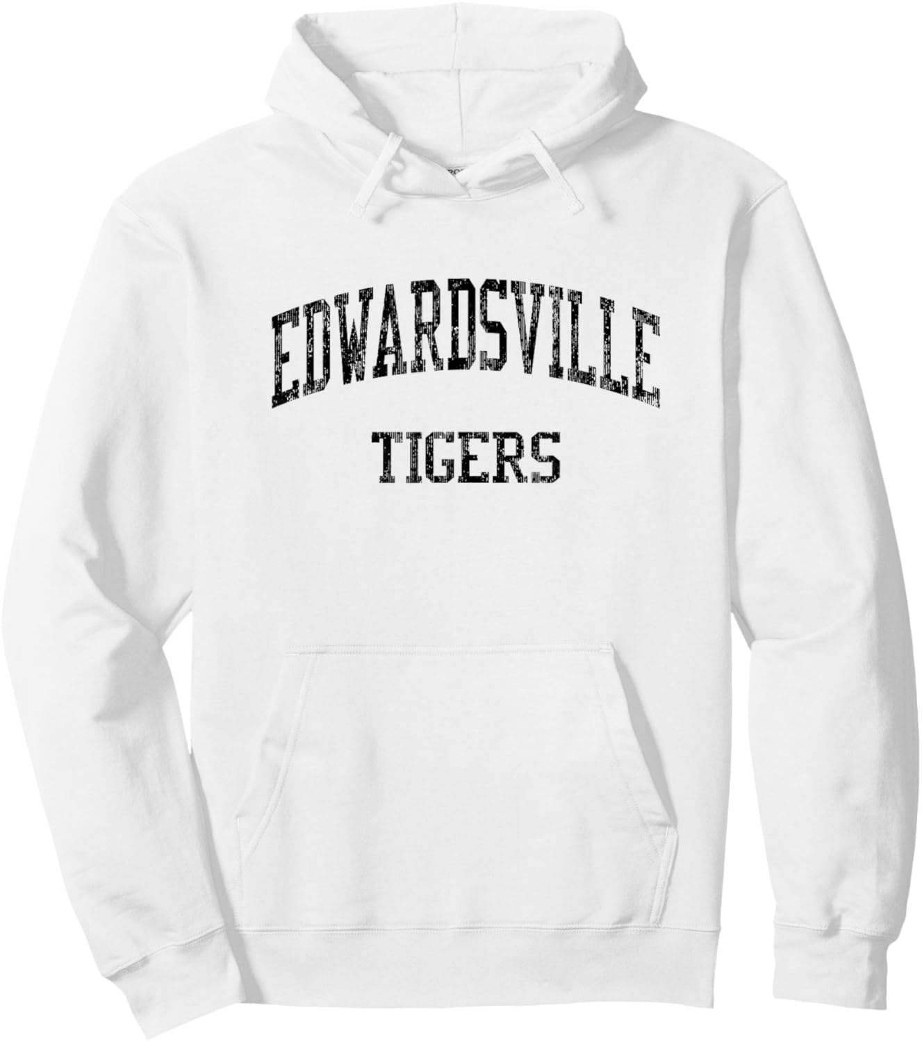 Edwardsville High School HS Edwardsville IL Vintage Sports Hoodie - Hoodie | White
