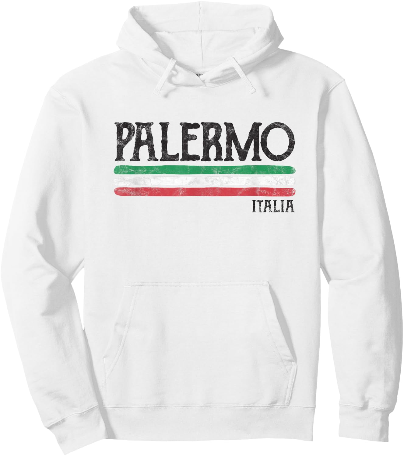 Vintage Palermo Sicilia Sicily Italy Italia Italian Souvenir Hoodie - Hoodie | White