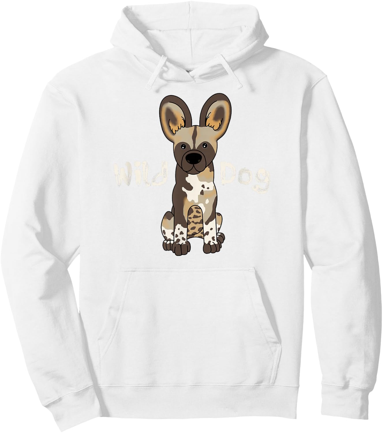 African wild dog Hoodie - Hoodie | White