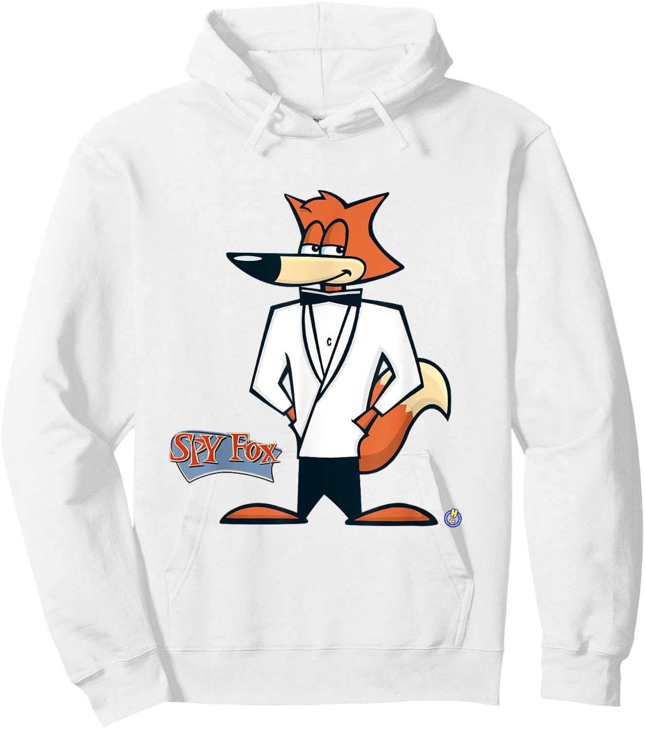 Humongous Entertainment: Spy Fox Hoodie - Hoodie | White