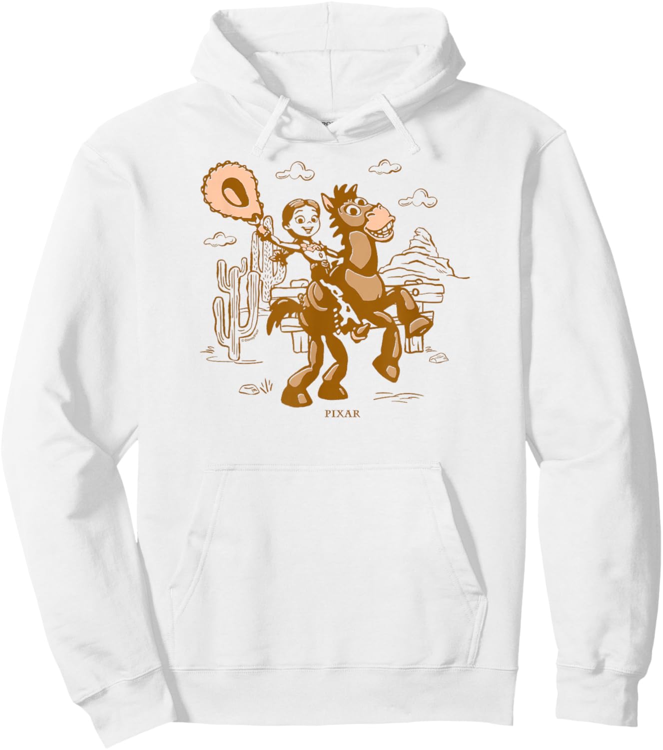 Toy Story 5 - Jessie Bullseye Hoodie - Hoodie | White