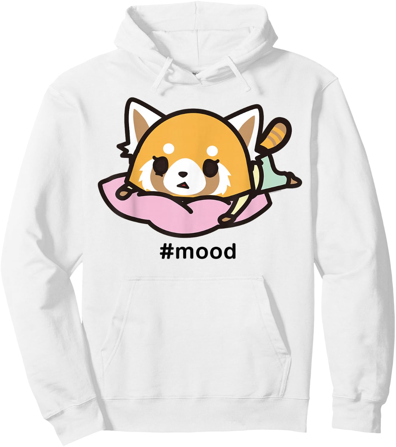 Aggretsuko #Mood Stressed Out shirt Hoodie - Hoodie | White