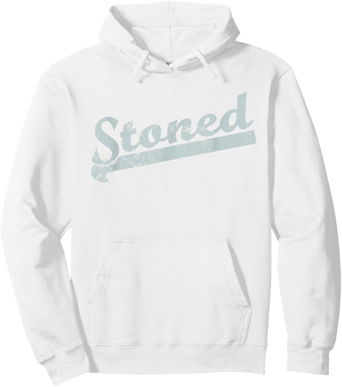 Legally Stoned Funny Marijuana for Weed Enthusiasts Hoodie - Hoodie | White