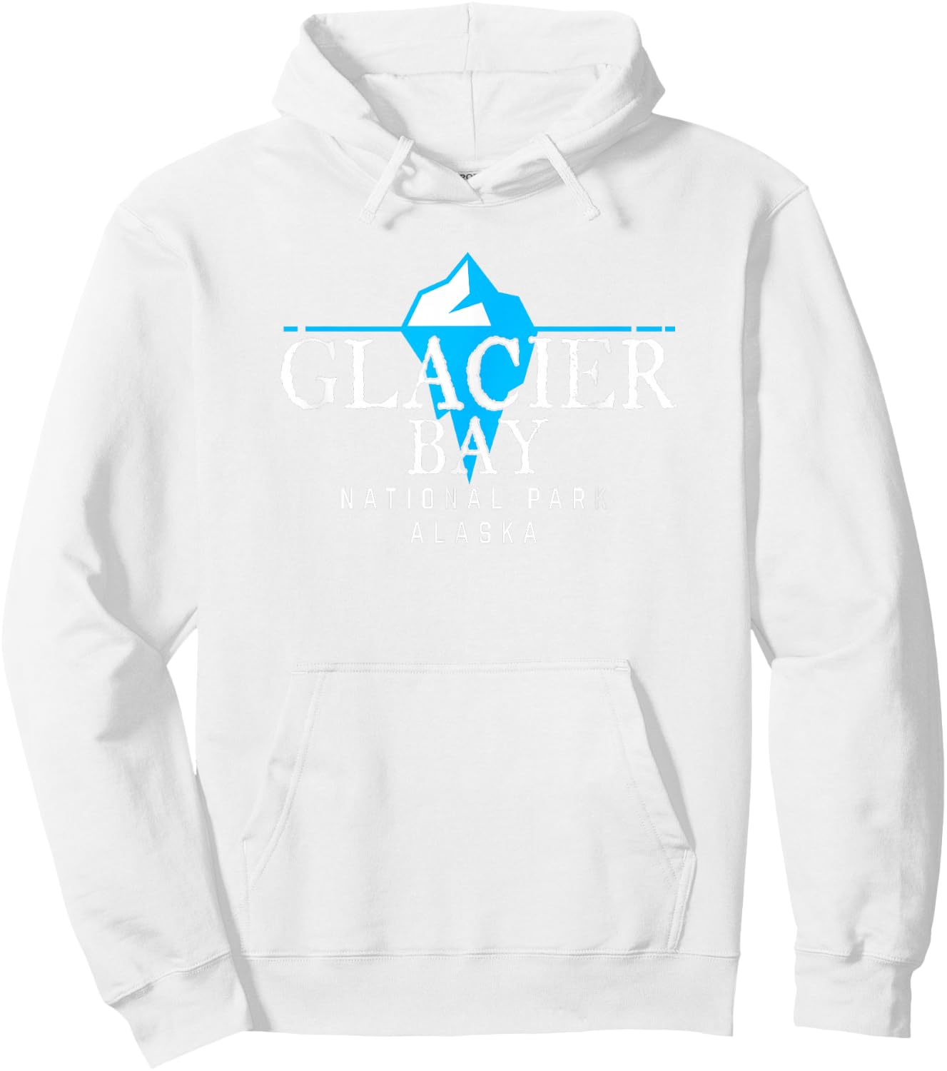 Glacier Bay National Park Alaska Outdoor Hoodie - Hoodie | White