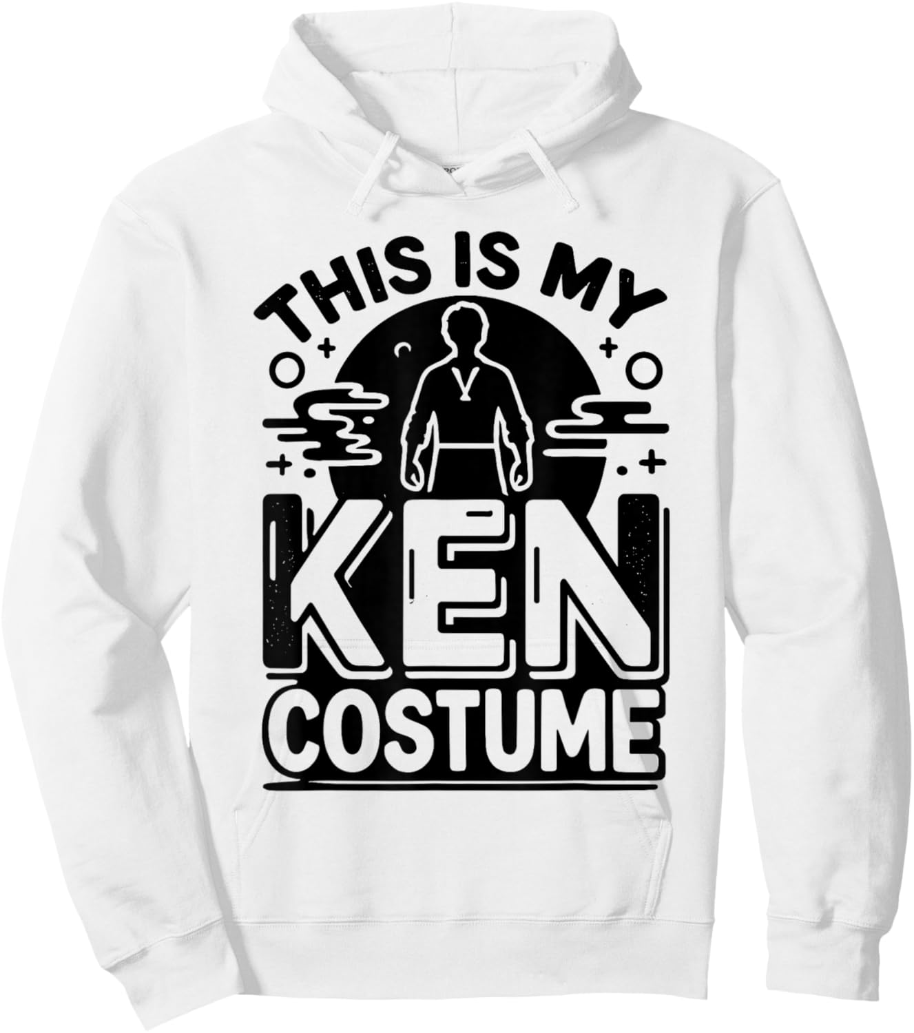 This is my KEN Costume Halloween Simple Costume Hoodie - Hoodie | White
