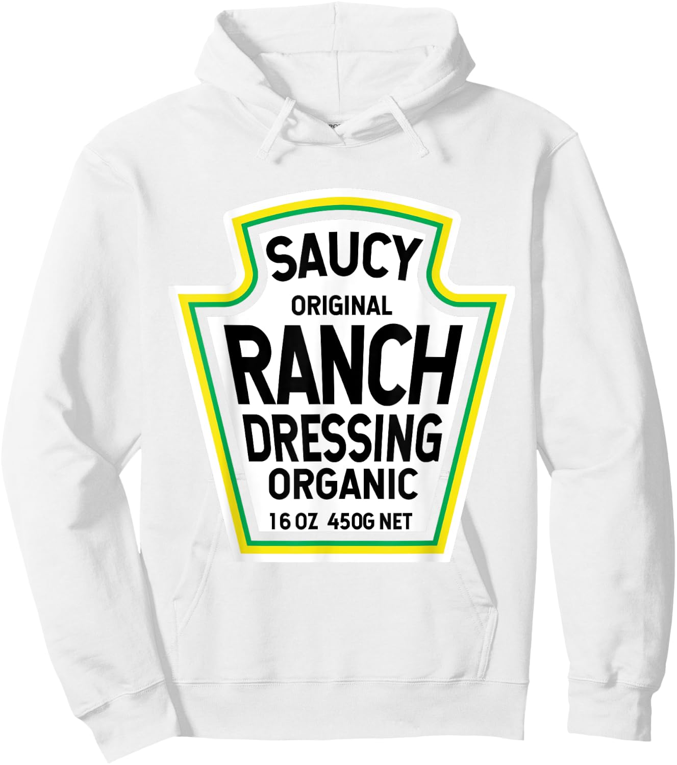 Ranch Dressing Salad Easy Halloween Costume Matching Group Hoodie - Hoodie | White
