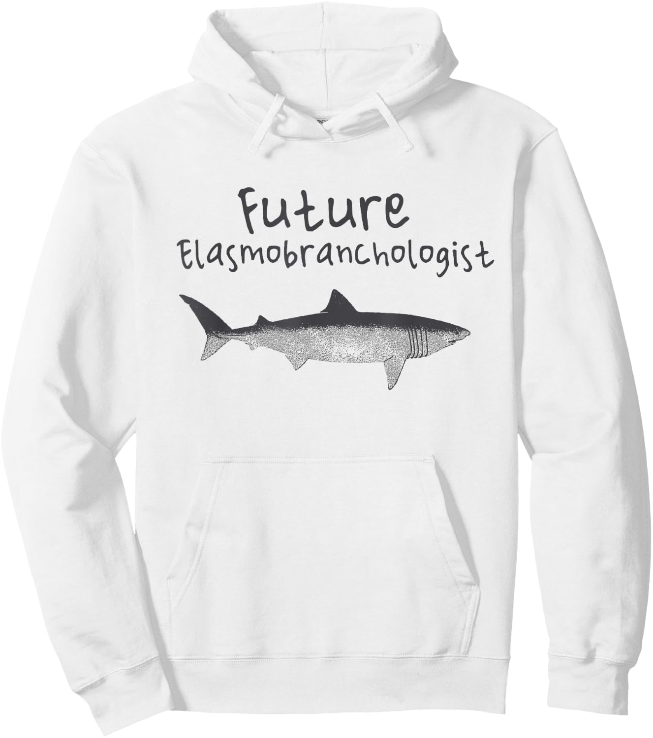 Shark Biologist Future Elasmobranchologist Hoodie - Hoodie | White
