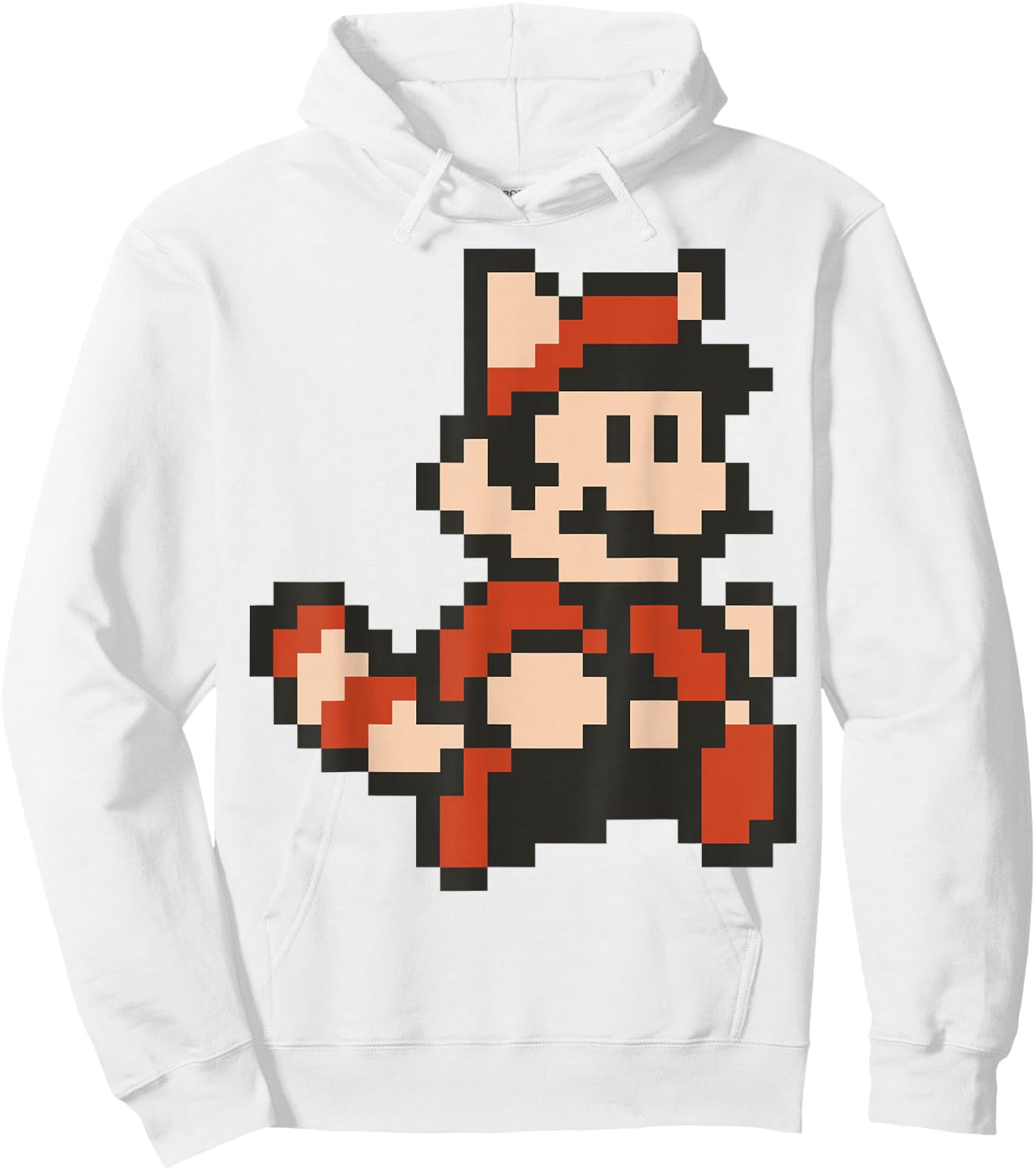 Nintendo Super Mario 3 Flying Mario Sprite Hoodie - Hoodie | White