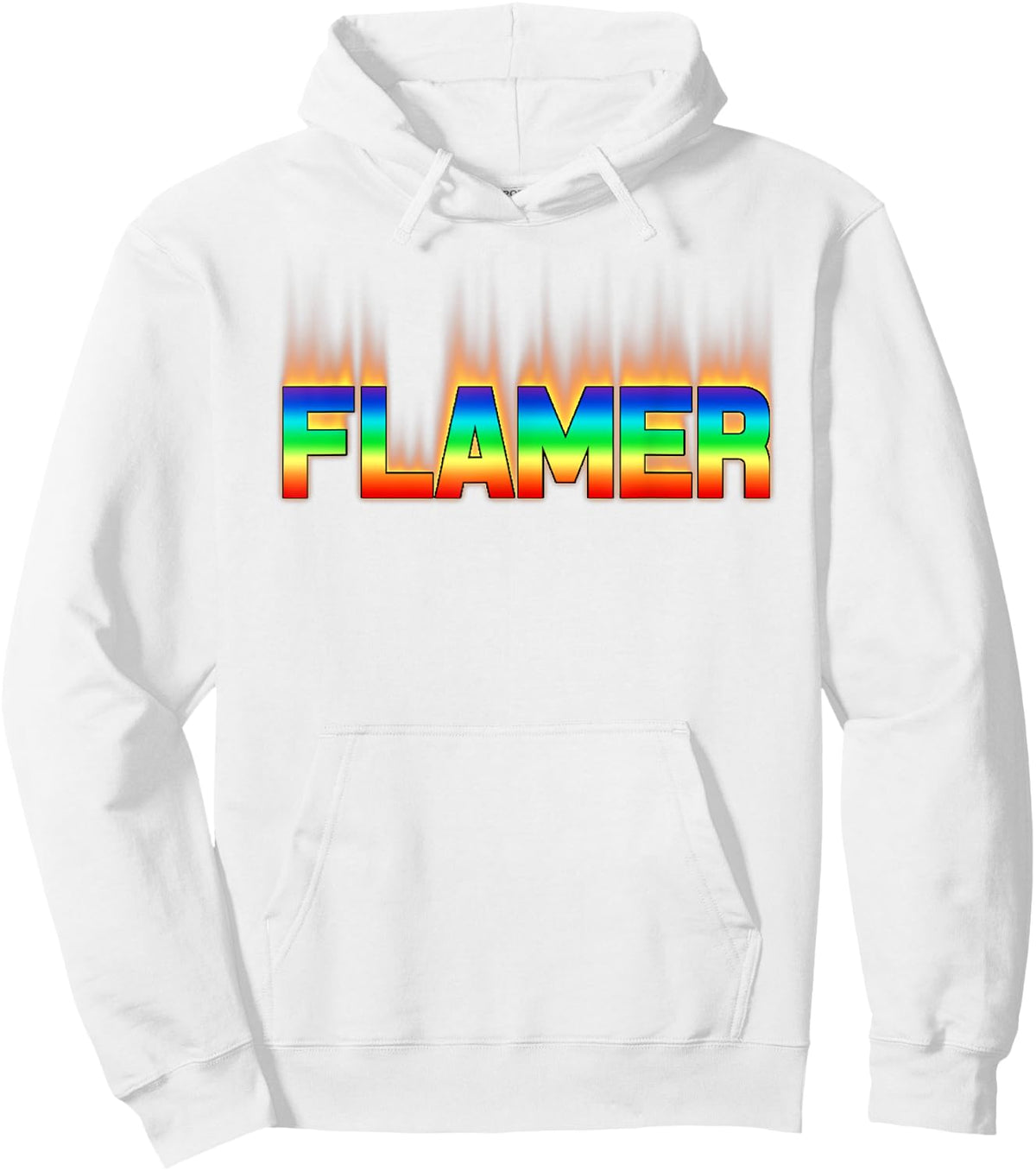 Flamer Shirt Gay Quotes Gay Apparel Gay T Shirt Lesbian Hoodie - Hoodie | White