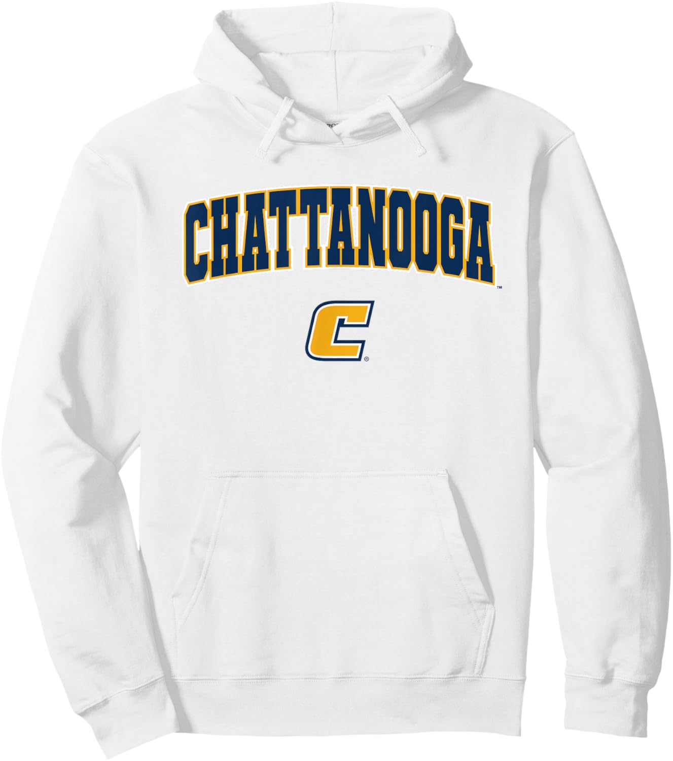UT Chattanooga UTC Mockingbirds Arch Logo Hoodie - Hoodie | White