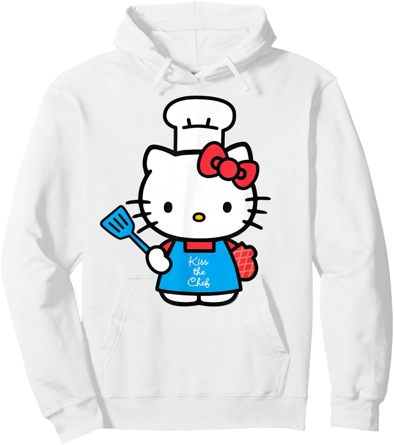 Hello Kitty Kiss the Chef Hoodie - Hoodie | White