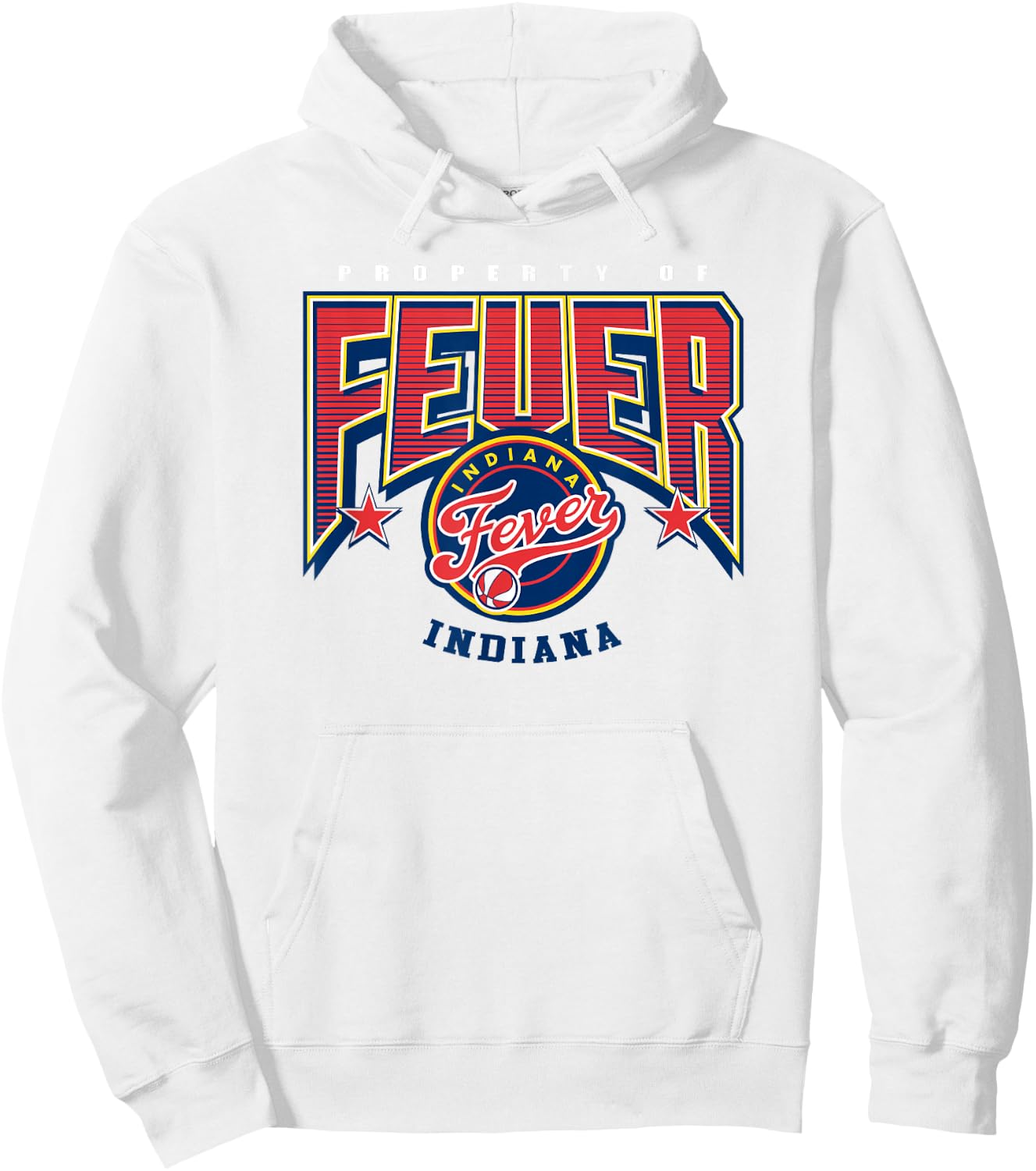 WNBA Indiana Fever Nothing but Net Hoodie - Hoodie | White