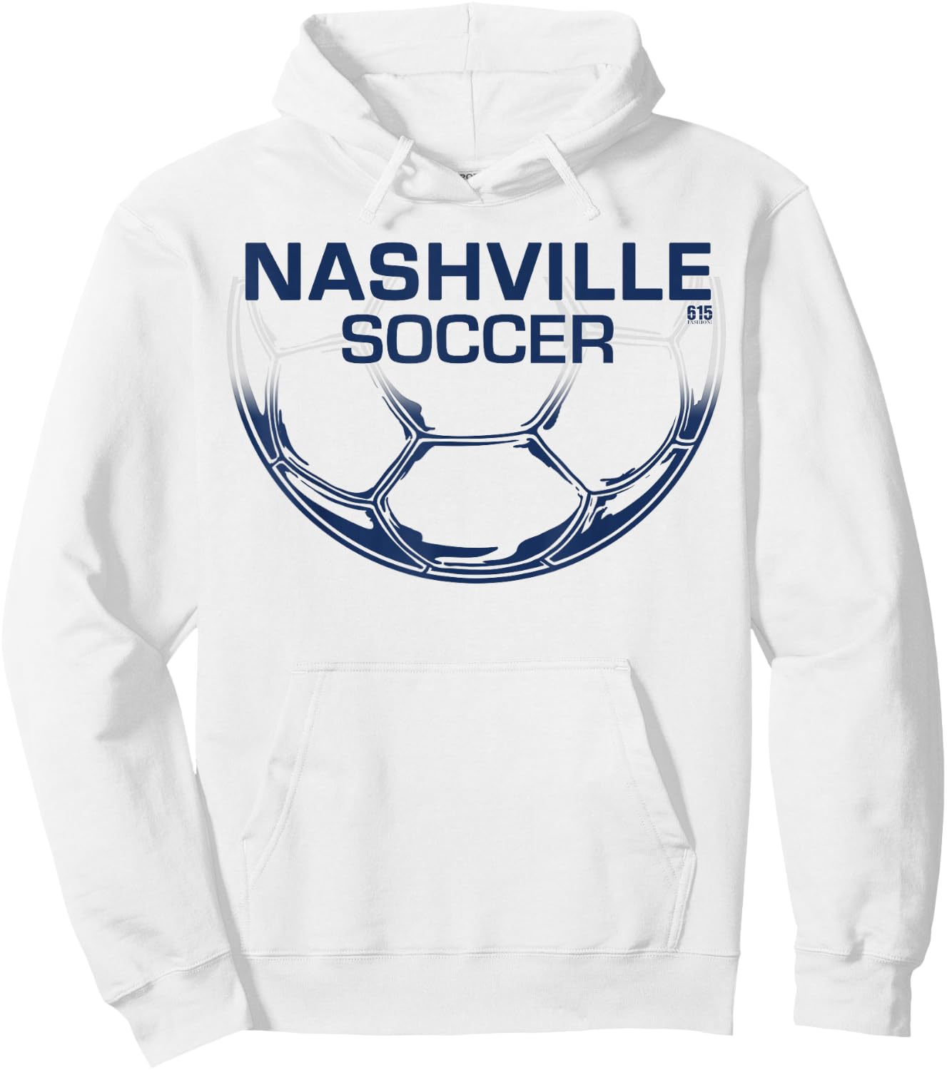 Nashville Soccer Hoodie - Hoodie | White