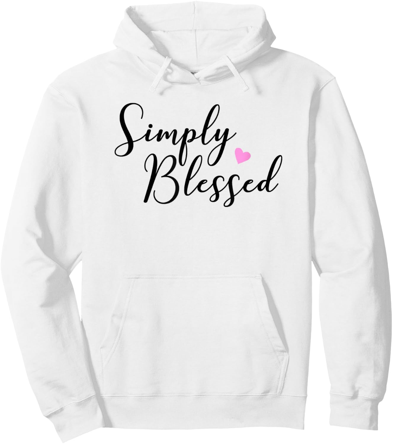 Simply Blessed Hoodie - Hoodie | White