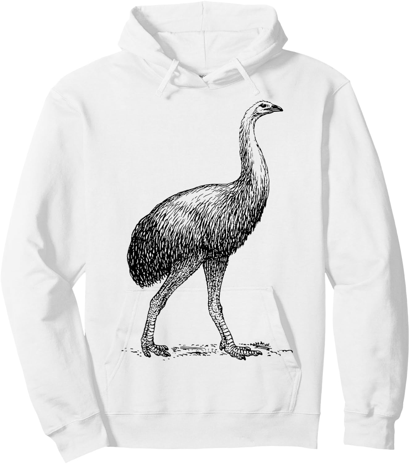 Vintage Moa Hoodie - Hoodie | White