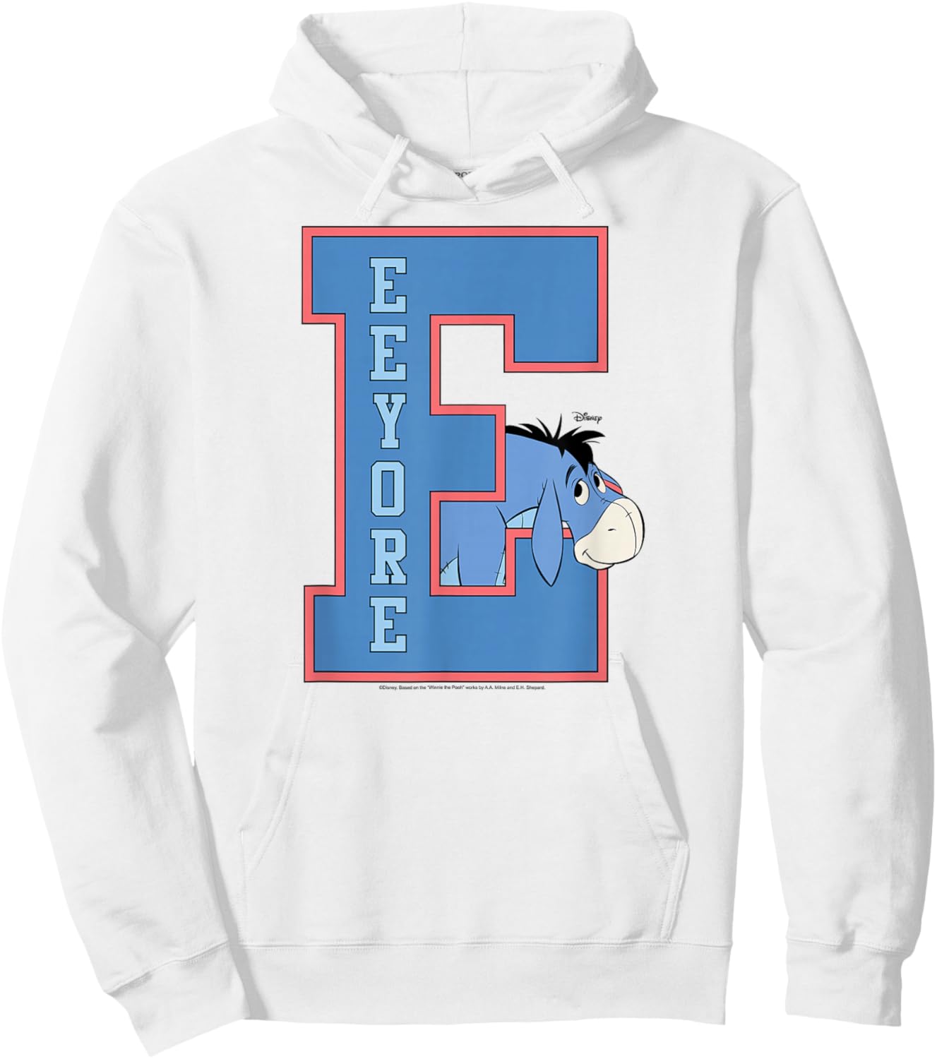 Disney - Winnie The Pooh - Eeyore Collegiate Hoodie - Hoodie | White