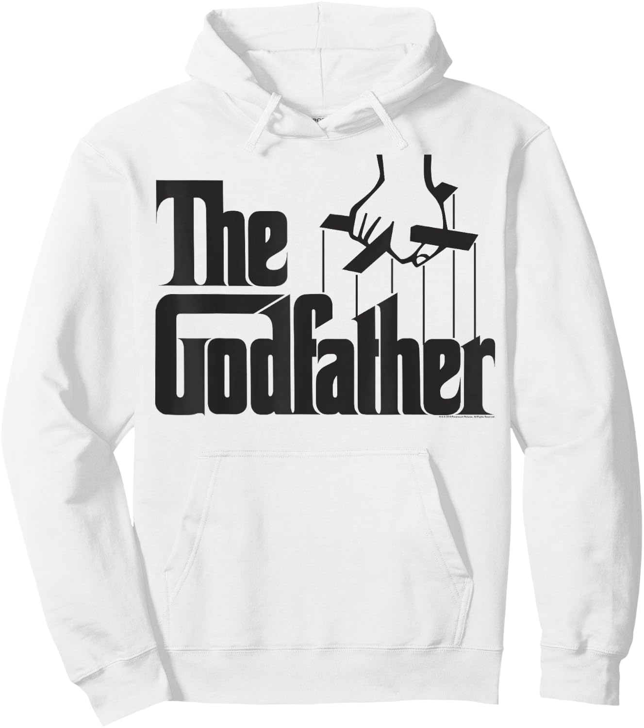 The Godfather Original Title Logo Hoodie - Hoodie | White