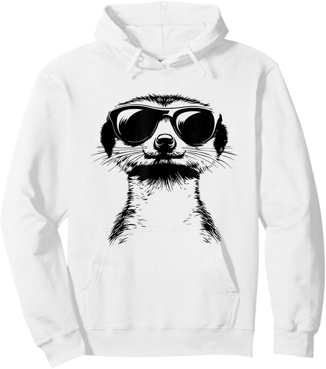 Cute I Love Meerkats Hoodie - Hoodie | White