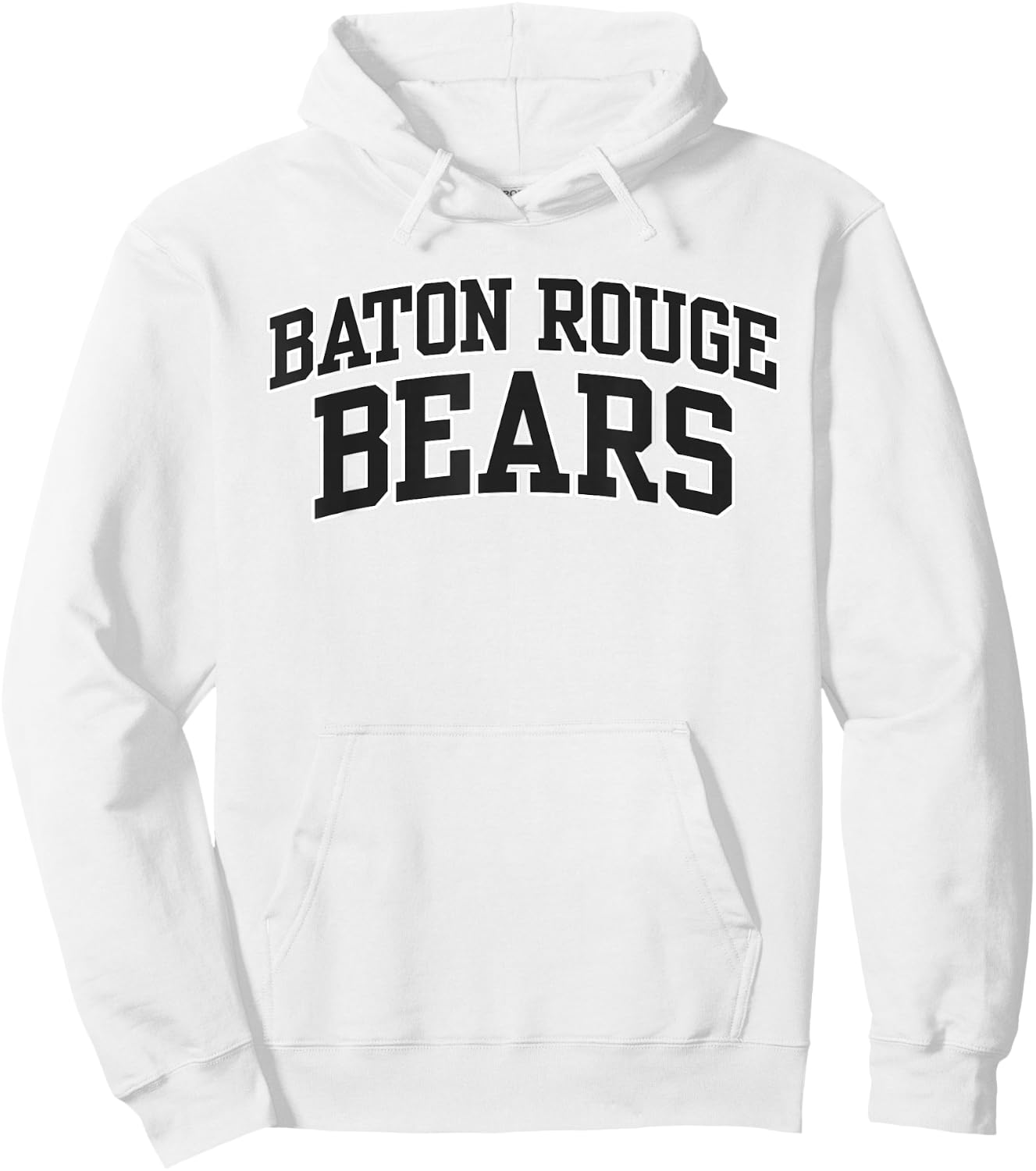 Baton Rouge Community College Bears Apparel Sports Fan Hoodie - Hoodie | White