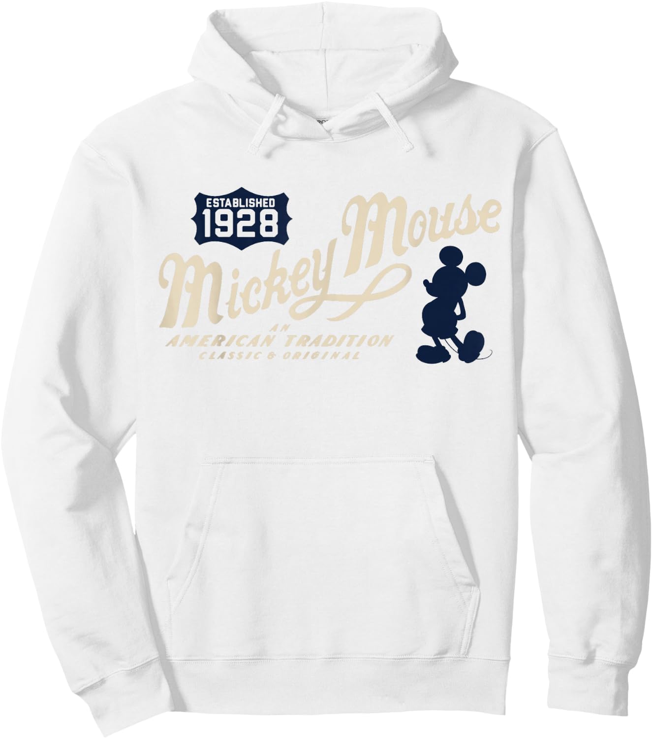Disney - Mickey Mouse Classic Hoodie - Hoodie | White