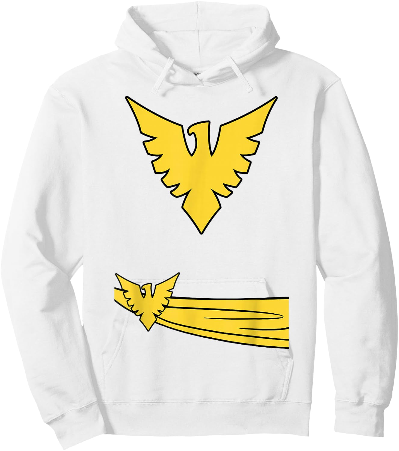 Marvel X-Men Phoenix Jean Grey Classic Comic Costume Hoodie - Hoodie | White
