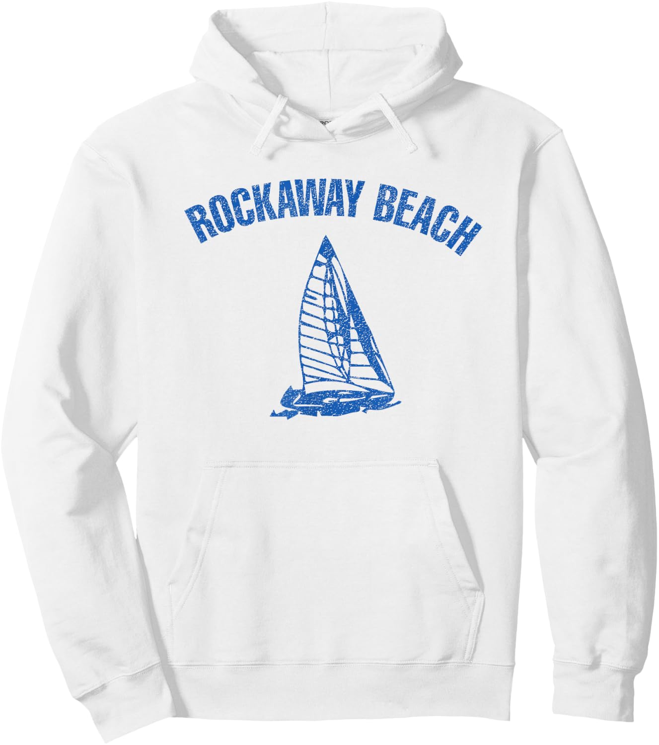 Rockaway Beach as Worn by Johnny 1977 Rock Punk New York NYC Hoodie - Hoodie | White